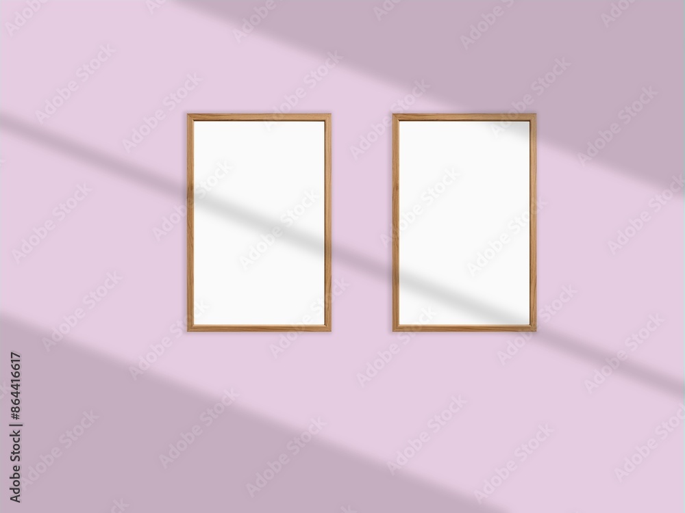 Portrait poster frame mockup with copy space Portrait poster frame mockup with copy space