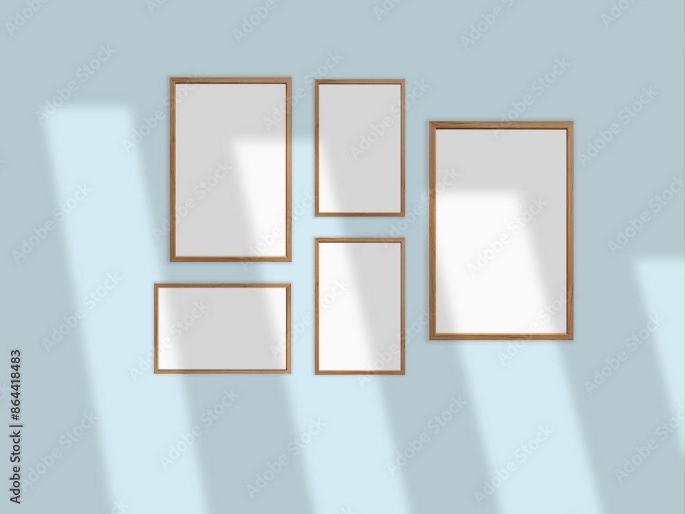 Art Frame Mockup Contemporary Modern Minimalist Empty Wall Art Frame Mockup Contemporary Modern Minimalist Empty Wall