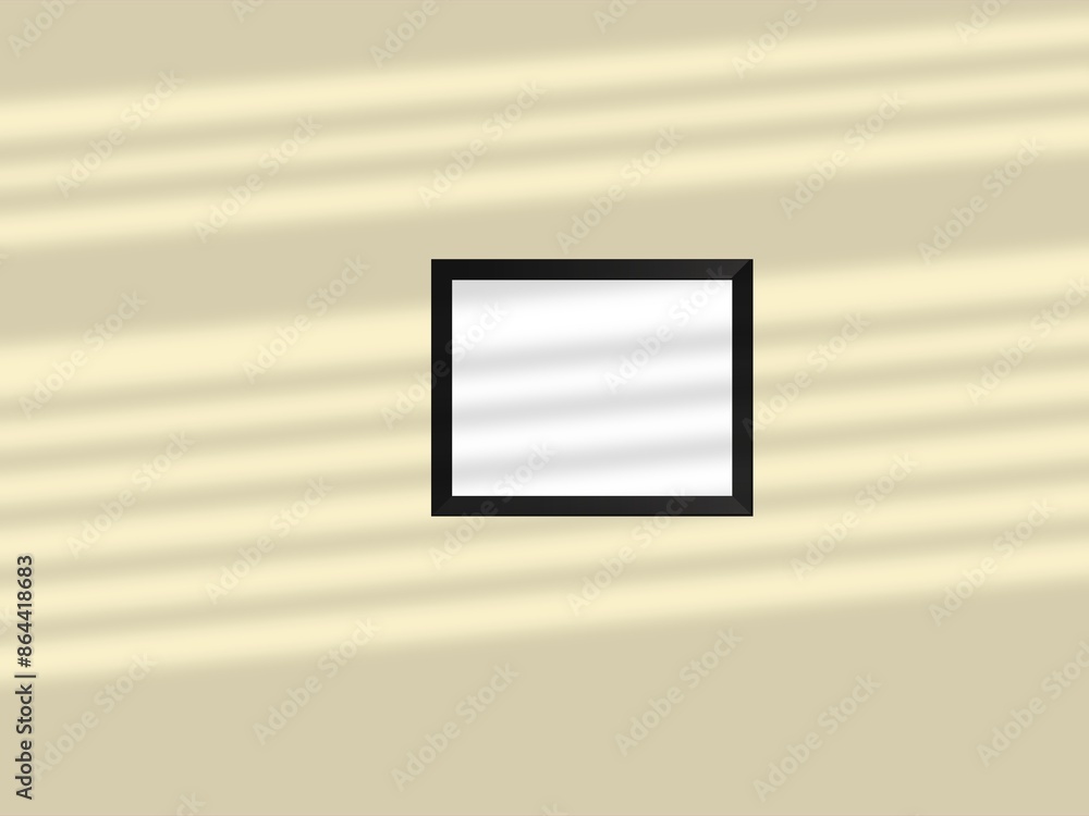 Art Frame Mockup Contemporary Modern Minimalist Empty Wall Art Frame Mockup Contemporary Modern Minimalist Empty Wall