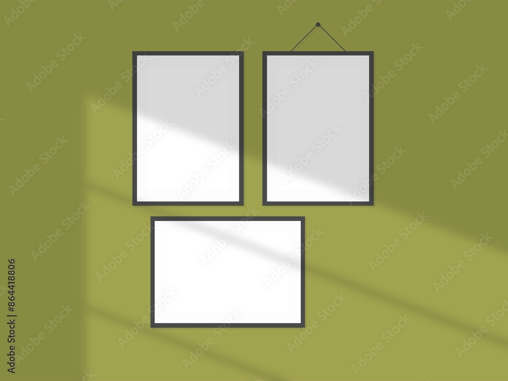 Art Frame Mockup Contemporary Modern Minimalist Empty Wall Art Frame Mockup Contemporary Modern Minimalist Empty Wall