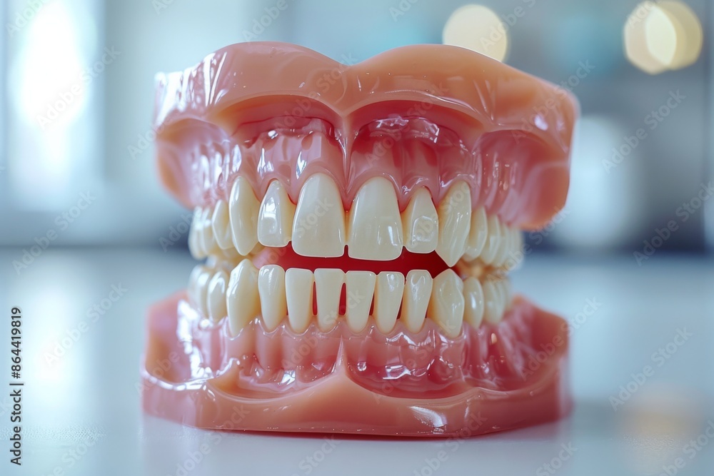 Obraz premium Dental Model Close-Up