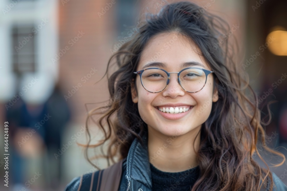 Young Woman Smiling Portrait Young Woman Smiling Portrait