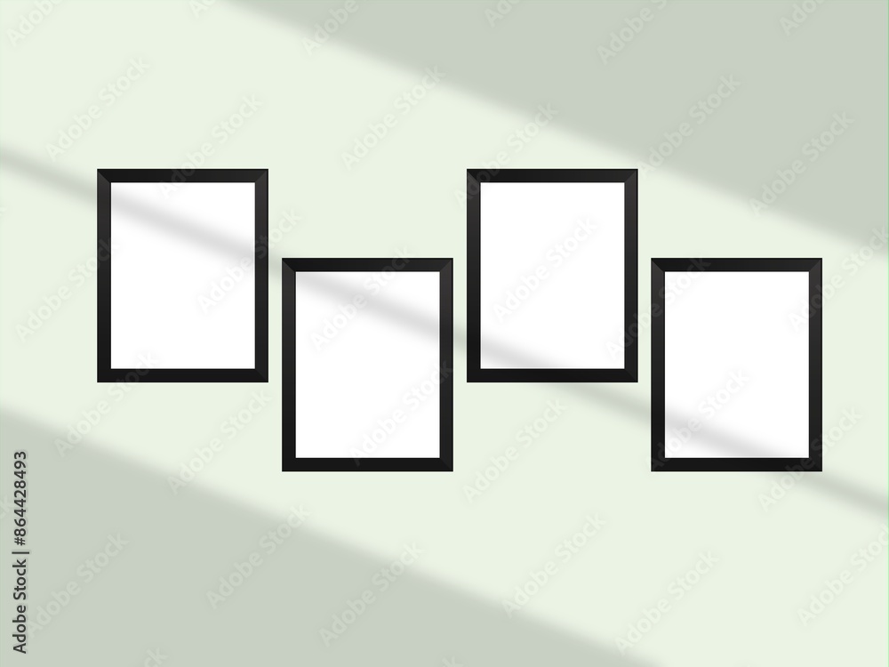 Soft frame blank mockup with color background Soft frame blank mockup with color background