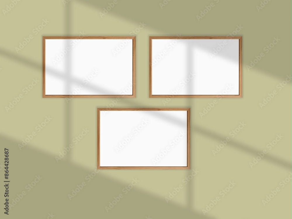 Soft frame blank mockup with color background Soft frame blank mockup with color background