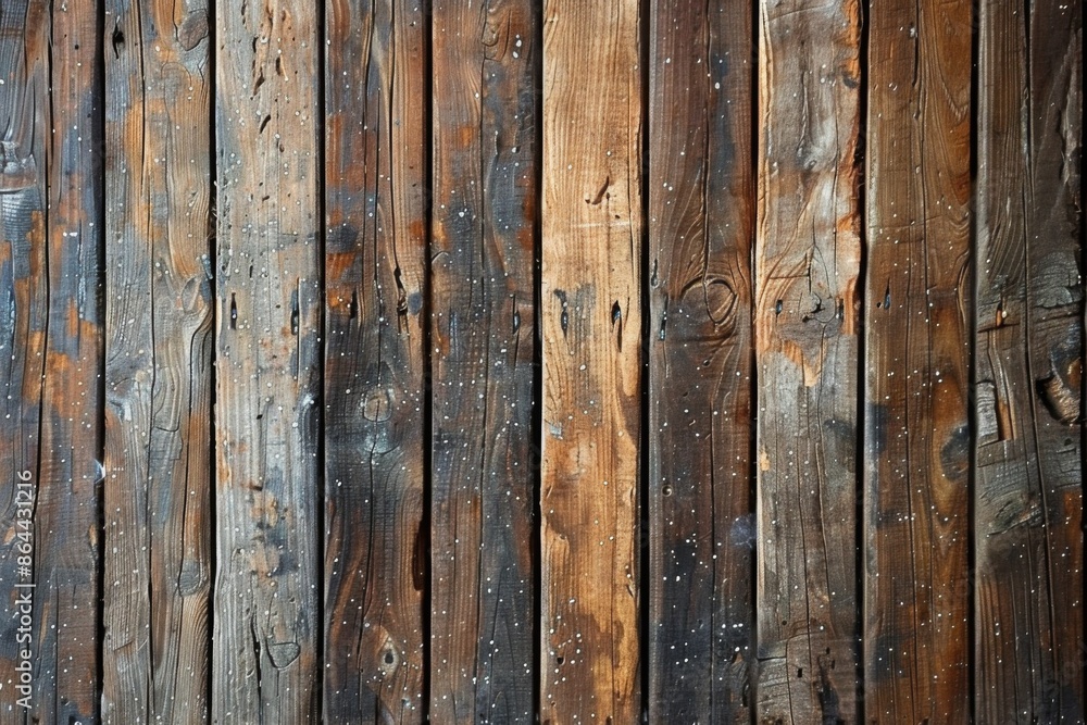 Obraz premium Rustic Weathered Wood Texture