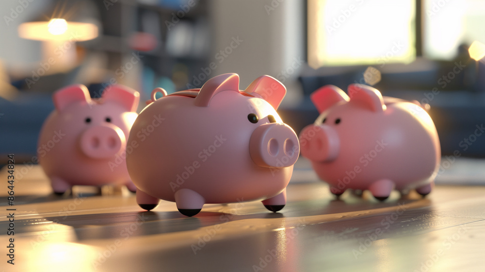 piggy bank on the bank of the bank piggy bank on the bank of the bank