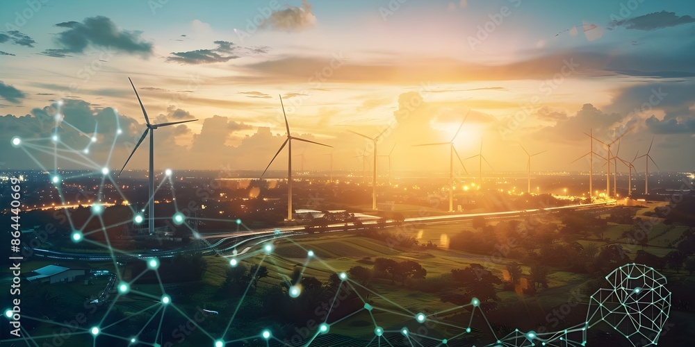 Wind power plant technology and smart grid for renewable energy and ...