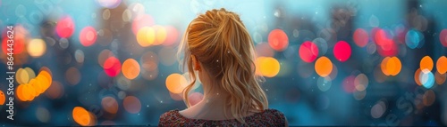  Depth of field bokeh effect
