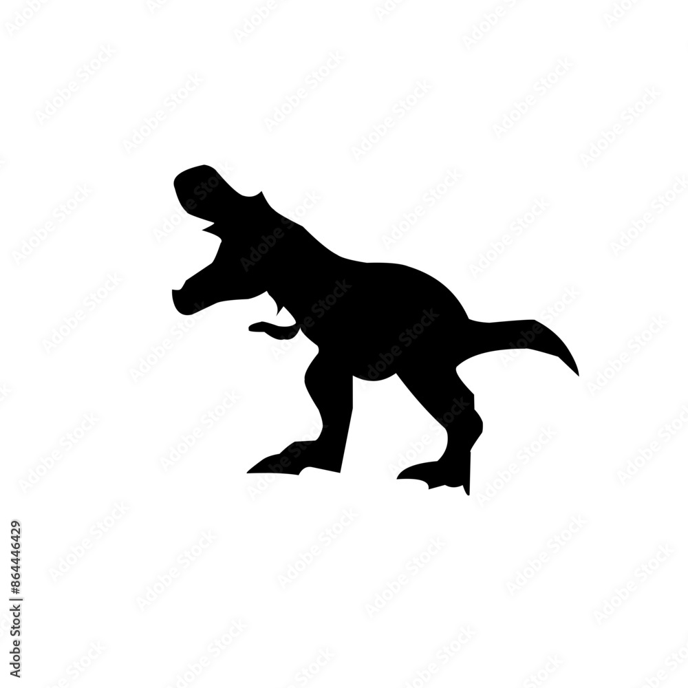 Fototapeta premium Animal silhouette Vector illustration, diverse wildlife collection