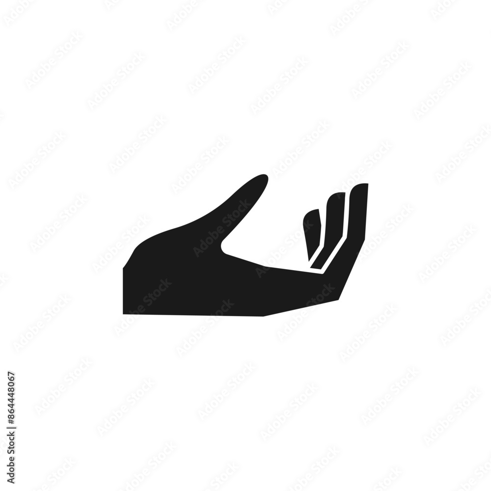 Collection of hand silhouettes isolated on white, Vector collection of human hands with different gestures, gesturing hands, black hand silhouettes, vector illustration Collection of hand silhouettes isolated on white, Vector collection of human hands with different gestures, gesturing hands, black hand silhouettes, vector illustration