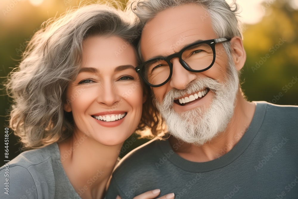 cheerful couple taking selfie portrait on phone in retirees are enjoying life concept cheerful couple taking selfie portrait on phone in retirees are enjoying life concept