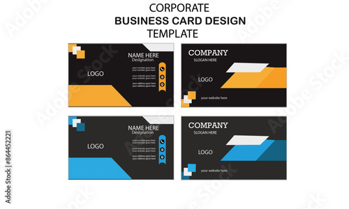 HD New Creative Business Card and Name Card Template