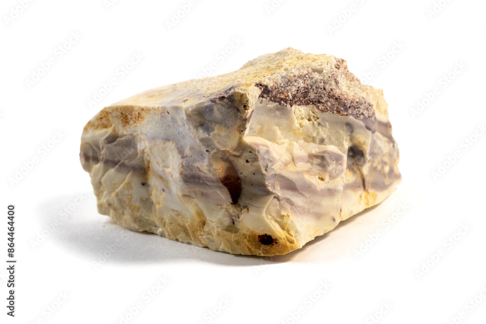 Pelitic Schist Rock isolated on white Background Pelitic Schist Rock isolated on white Background