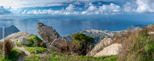 Foto Panorama del Comune di Forio dal Monte Epomeo