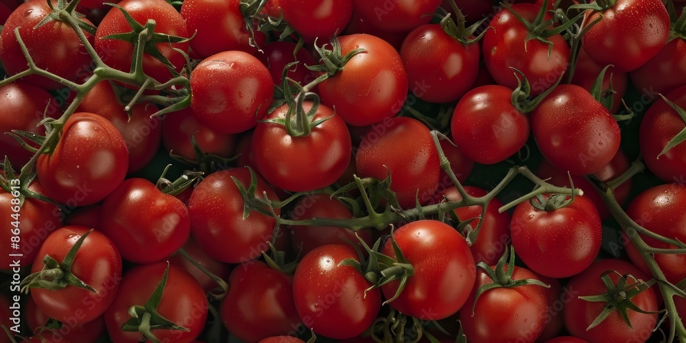 Red tomatoes top view. background with tomatoes Red tomatoes top view. background with tomatoes