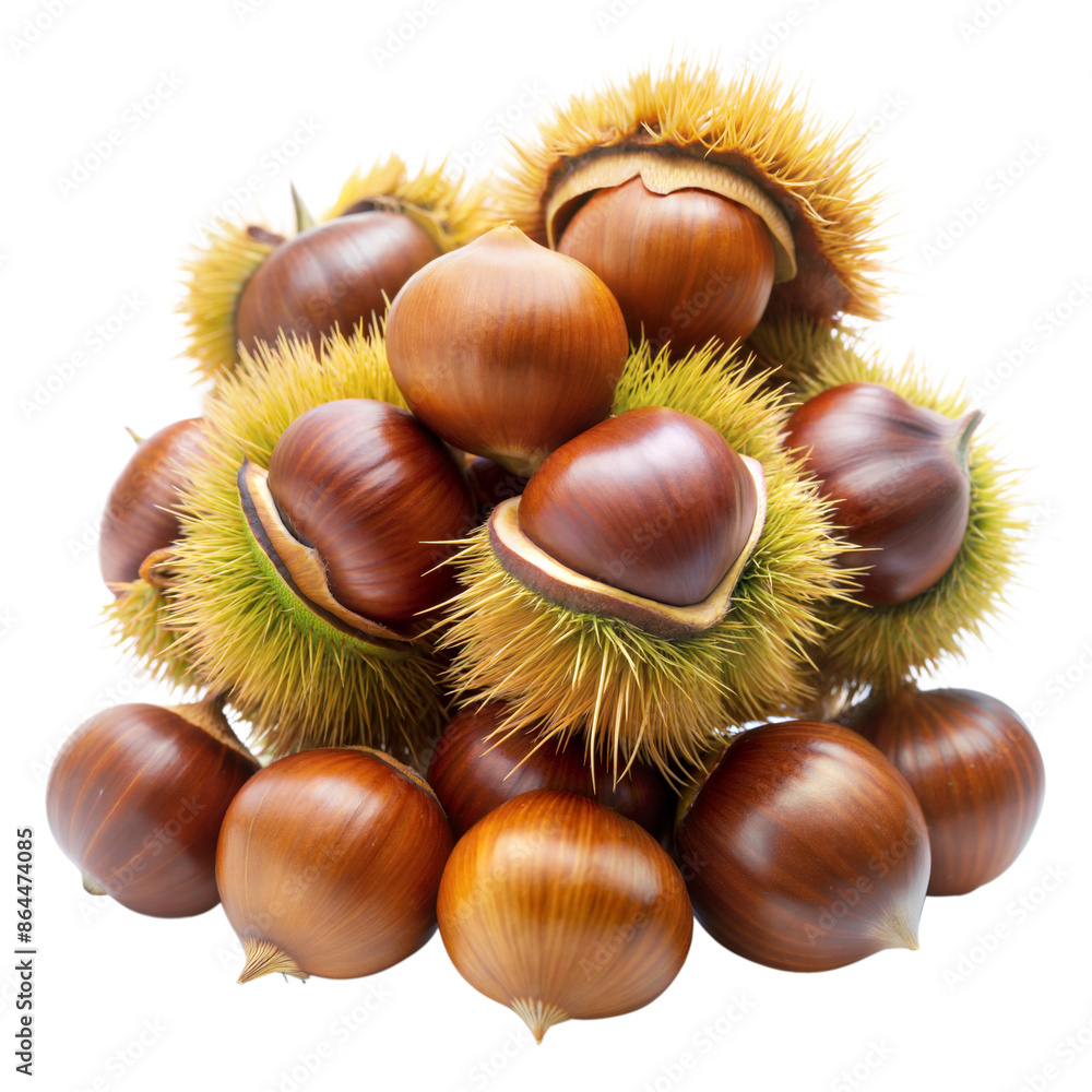 chestnut on a transparent background chestnut on a transparent background