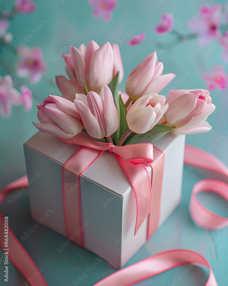 Delicate tulips for gift Delicate tulips for gift
