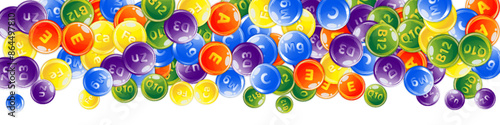 Vitamins and minerals complex. Multivitamins