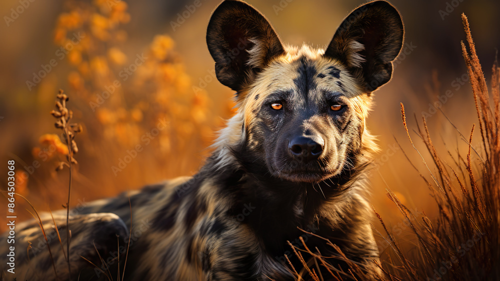 African Wild Dog - Safari, Wildlife, Canine, Africa, Carnivore, Savannah, Exotic African Wild Dog - Safari, Wildlife, Canine, Africa, Carnivore, Savannah, Exotic