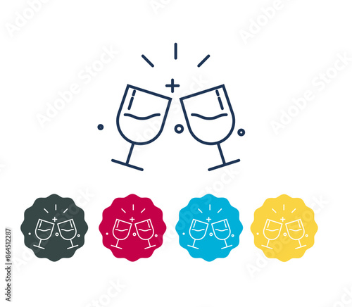 Wine Glass - Celebration Icon