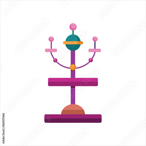 jewelry stand vector
