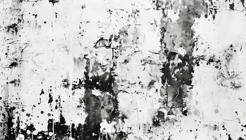 Wallpaper Mural Abstract grunge black and white distressed texture background  Torontodigital.ca