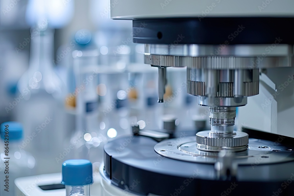 a close up of a machine with many gears, Showcase the technology behind a mass spectrometer a close up of a machine with many gears, Showcase the technology behind a mass spectrometer