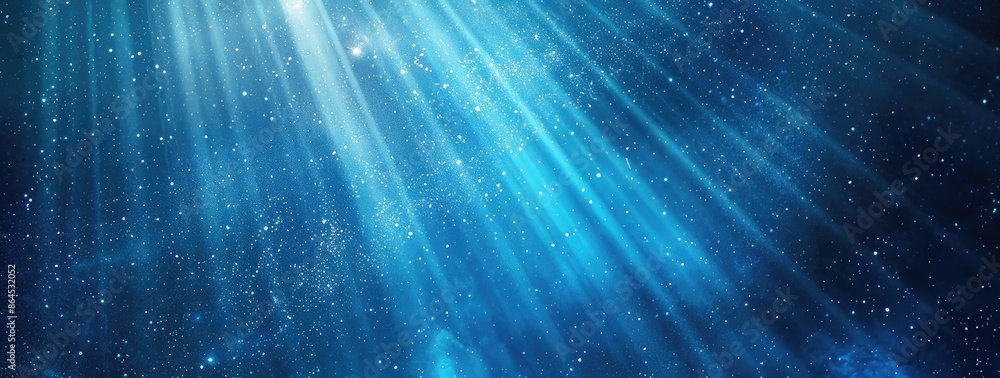 Light blue ray dark blue background grainy gradient noise texture banner design Light blue ray dark blue background grainy gradient noise texture banner design