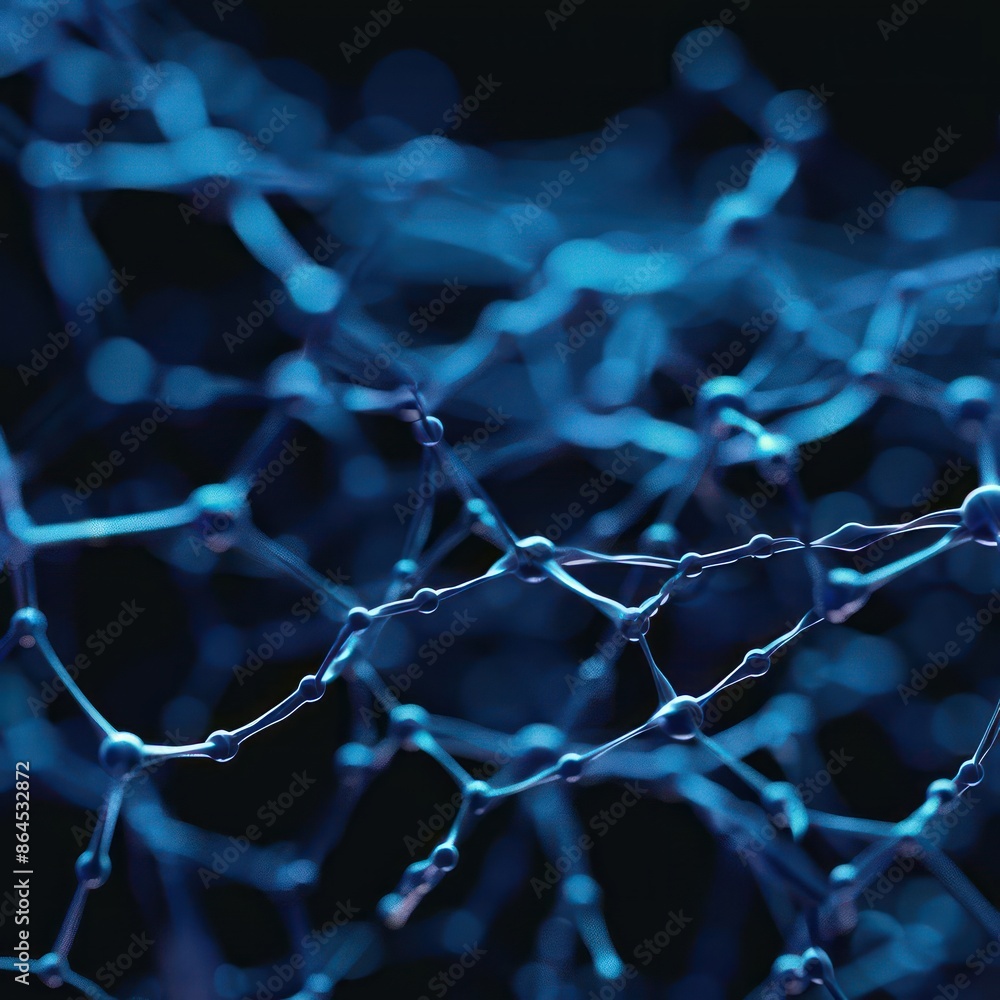 A detailed image of deep learning neural networks, perfect for a tech banner with ample copy space A detailed image of deep learning neural networks, perfect for a tech banner with ample copy space
