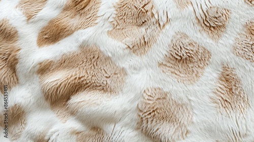 fur seamless pattern featuring giraffe patch