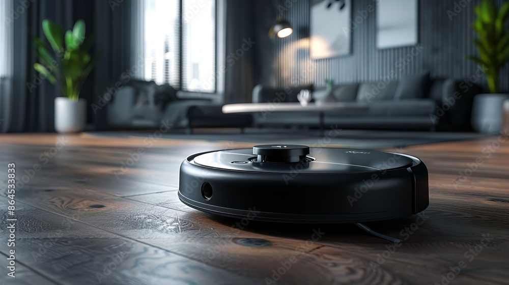 wireless vacuum hoover machine in a modern house wireless vacuum hoover machine in a modern house
