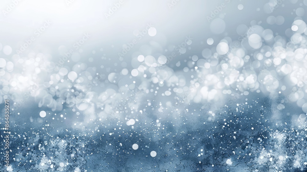 Fototapeta premium Gray grainy gradient background grey blue white blurred noise texture header poster banner landing page backdrop design