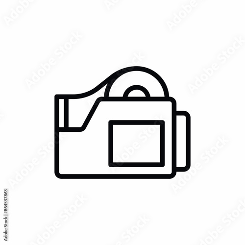 insulating tape dispenser tool icon