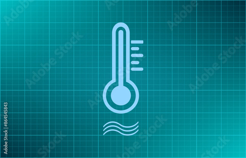 Vector illustration blue background