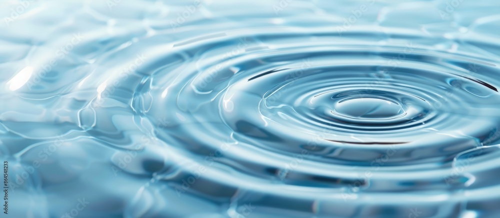 Blue water texture with ripples and rings - spa concept background with copy space. Blue water texture with ripples and rings - spa concept background with copy space.