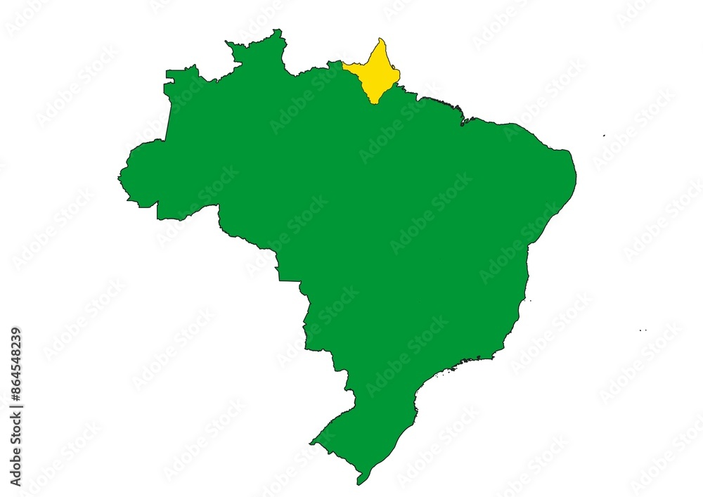 Amapá state location within Brazil Amapá state location within Brazil
