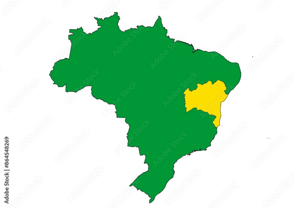 Bahia state location within Brazil Bahia state location within Brazil