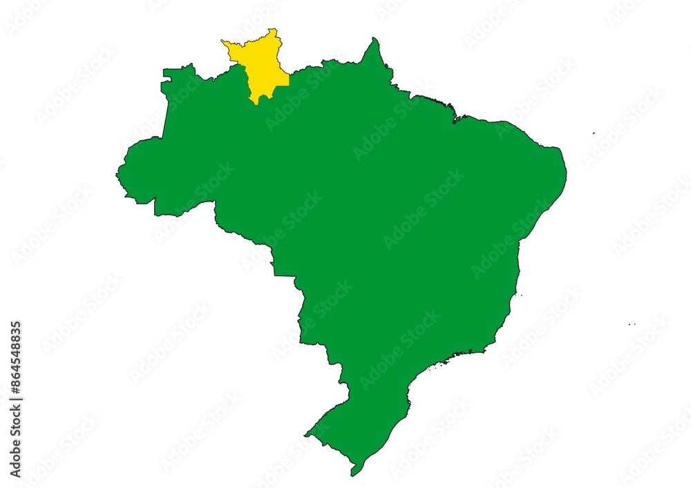 Roraima state location within Brazil Roraima state location within Brazil