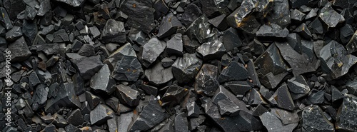 Wallpaper Mural Black or dark gray rough grainy stone texture background Torontodigital.ca