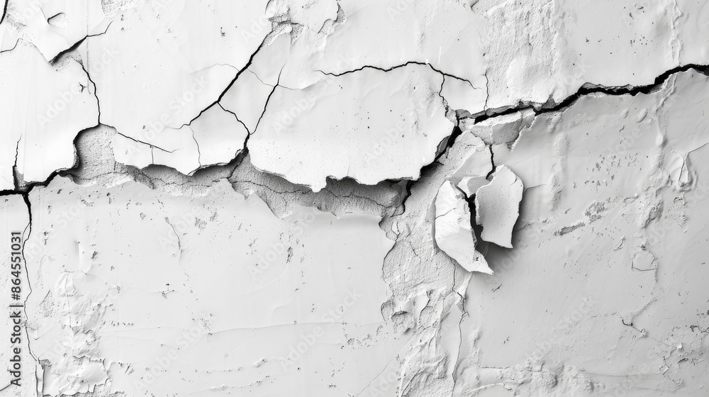 crack concrete white wall or Cement wall background crack concrete white wall or Cement wall background