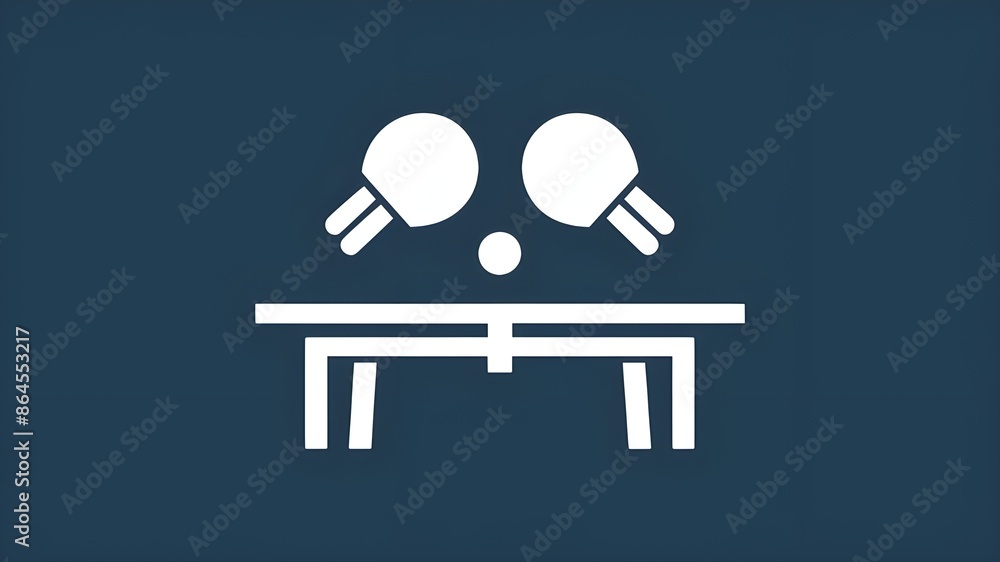A ping pong ball club or other relevant graphic could use this vector template that represents the game of table tennis. A ping pong ball club or other relevant graphic could use this vector template that represents the game of table tennis.