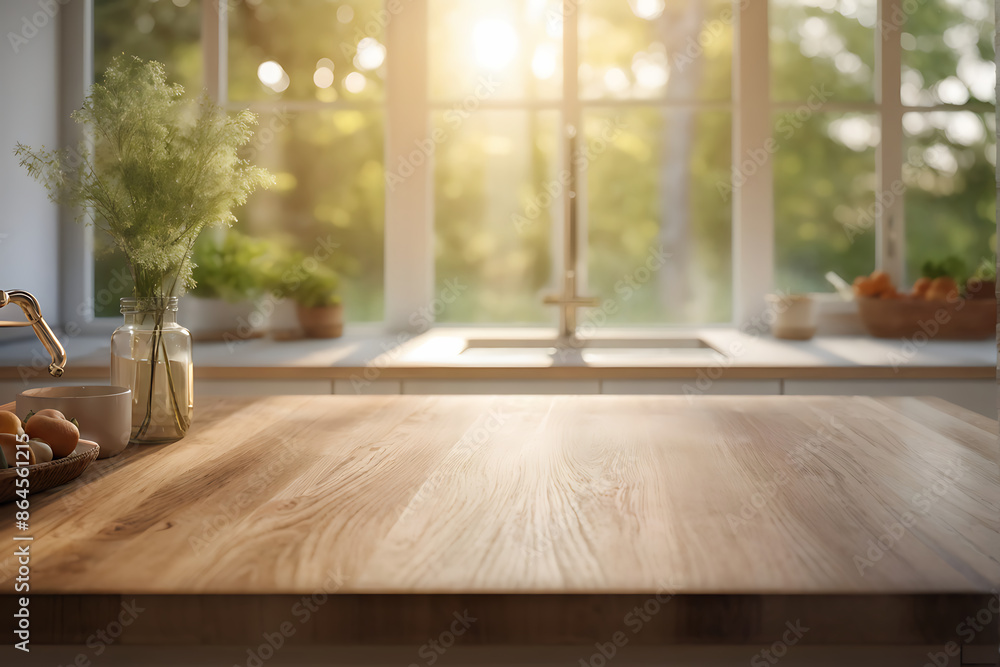 Kitchen background top counter interior wood blur home wooden empty room light white. Top kitchen product background desk modern window food display design texture tabletop restaurant board wall space Kitchen background top counter interior wood blur home wooden empty room light white. Top kitchen product background desk modern window food display design texture tabletop restaurant board wall space