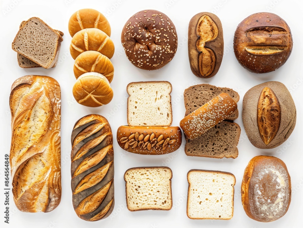 Variety of Breads and Rolls Variety of Breads and Rolls