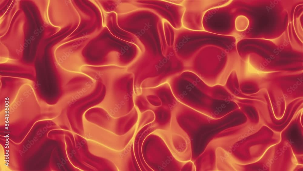 Vibrant Molten Lava Flow Abstract Background Animation Vibrant Molten Lava Flow Abstract Background Animation