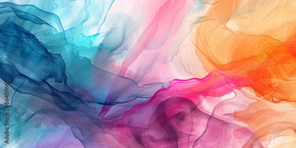 Abstract colorful fluid art painting Abstract colorful fluid art painting