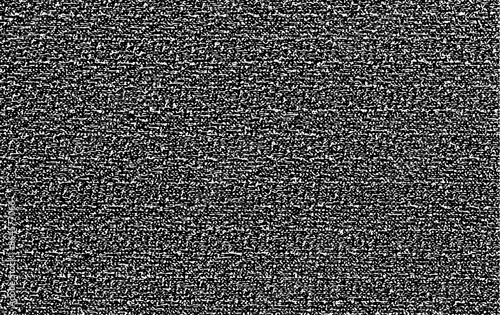 Vector fabric texture. Distressed texture of weaving fabric. Grunge background. Abstract halftone vector illustration. Overlay to create interesting effect and depth. Black isolated on white. EPS10.