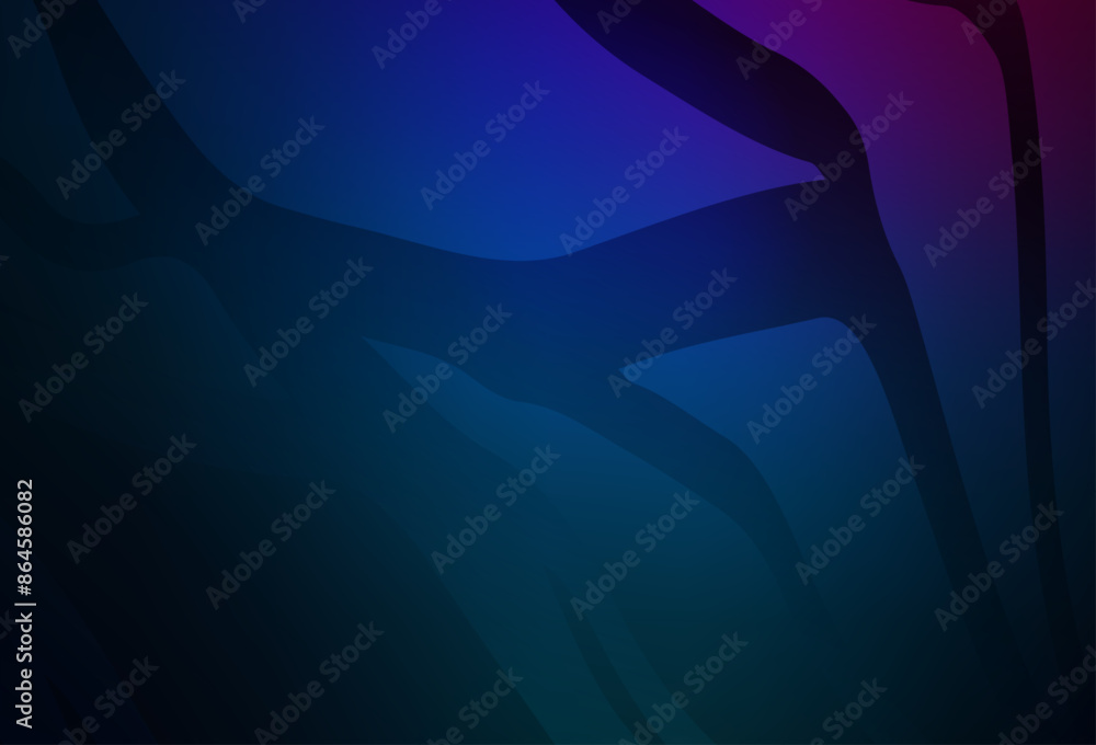 Dark Pink, Blue vector blurred shine abstract template. Dark Pink, Blue vector blurred shine abstract template.