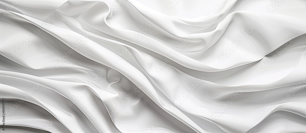 Obraz premium Elegant copy space image on white paper.
