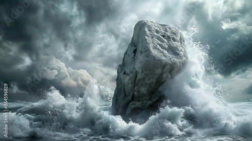 Jesus as the Rock Providing Unwavering Stability and Strength