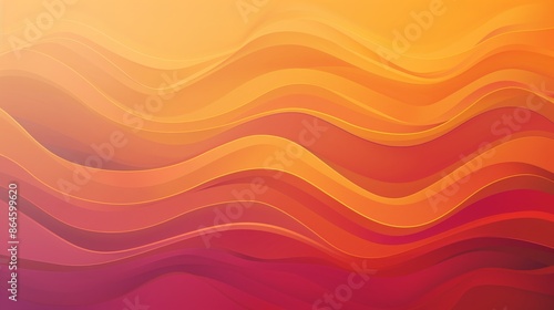 Colorful Vector Background. Gradation Vibrant Color of Delicate Lines